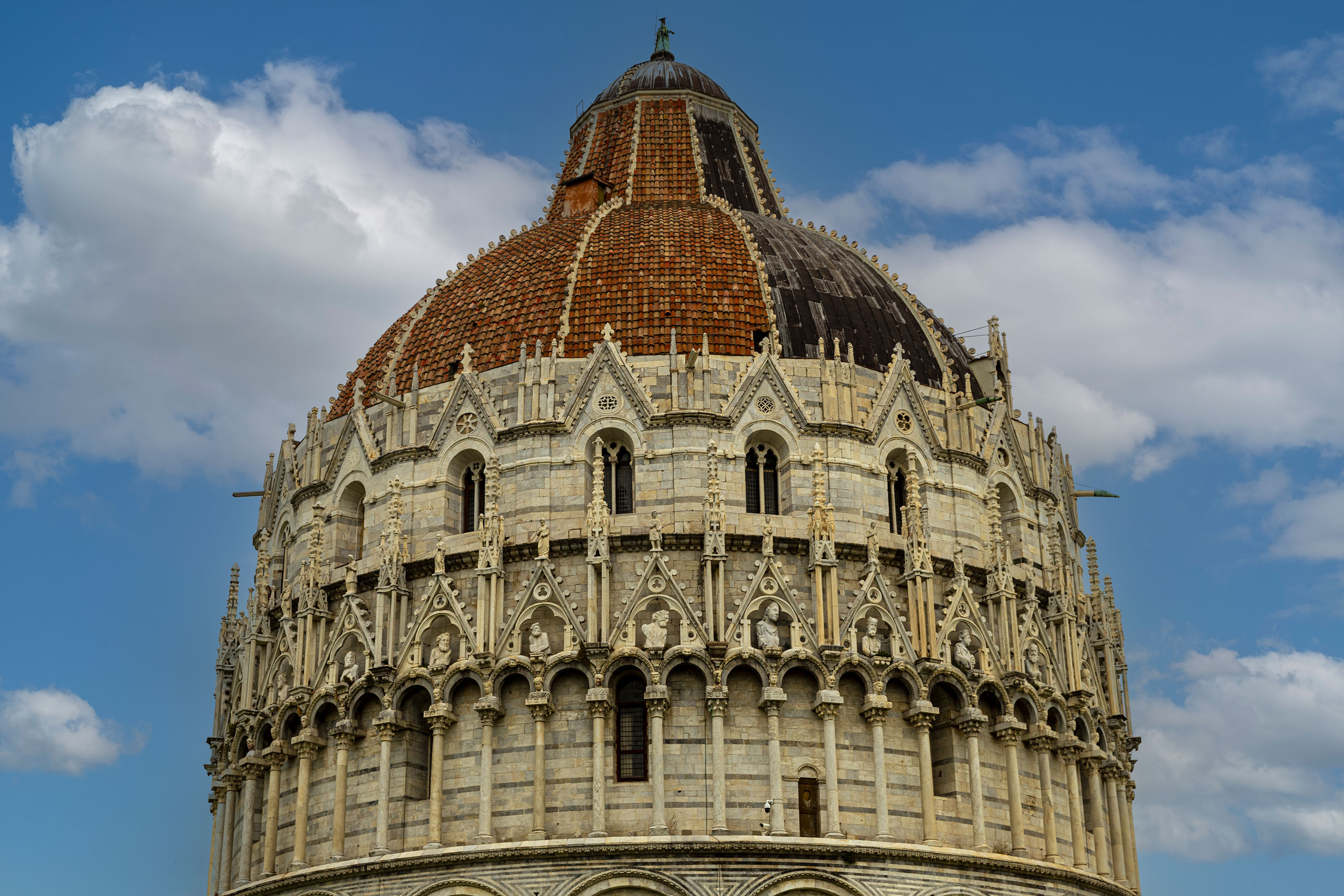 Kuppel von Battistero di San Giovanni (Pisa)